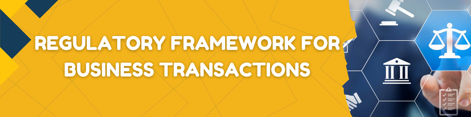 Regulatory Framework for Business Transactions